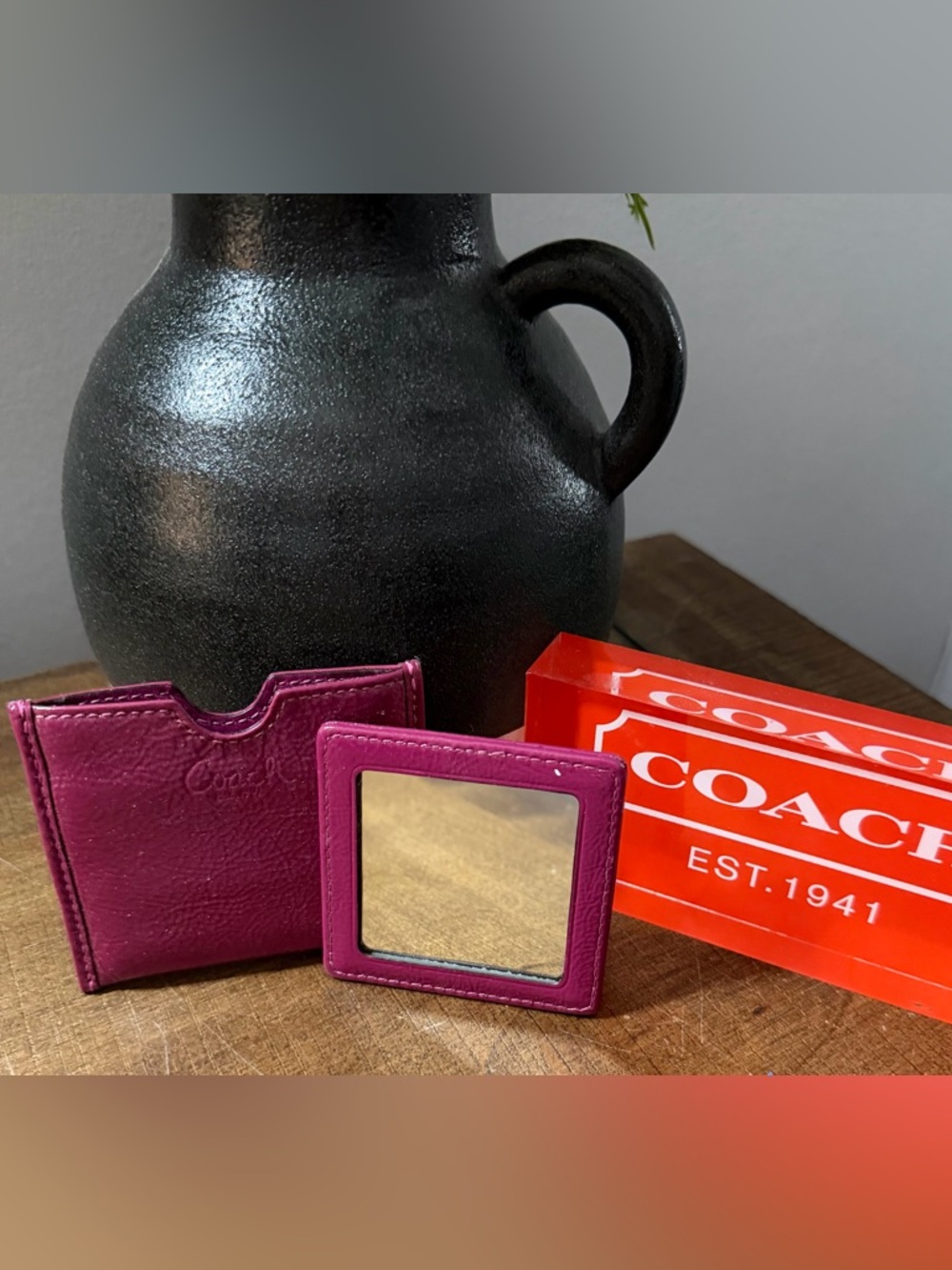 Coach Double-Sided Mirror